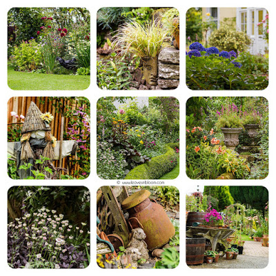 this is a collage of images from Parkhead gardens perth